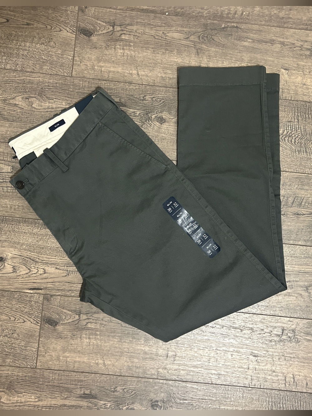 New! J. Crew Gray Chino Pants - work office business casual NWT 38x32